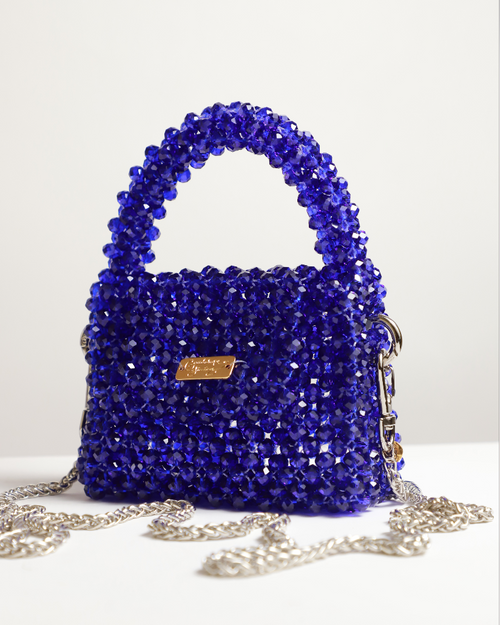 "Marine" Micro Luxury crystal bag