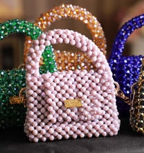 Cargar imagen en el visor de la galería, "Lilac" Micro Luxury crystal bag
