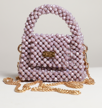 Cargar imagen en el visor de la galería, "Lilac" Micro Luxury crystal bag
