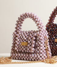 Cargar imagen en el visor de la galería, "Lilac" Micro Luxury crystal bag
