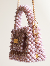 Cargar imagen en el visor de la galería, "Lilac" Micro Luxury crystal bag
