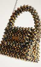 Cargar imagen en el visor de la galería, "Silver Gold" Micro Luxury crystal bag
